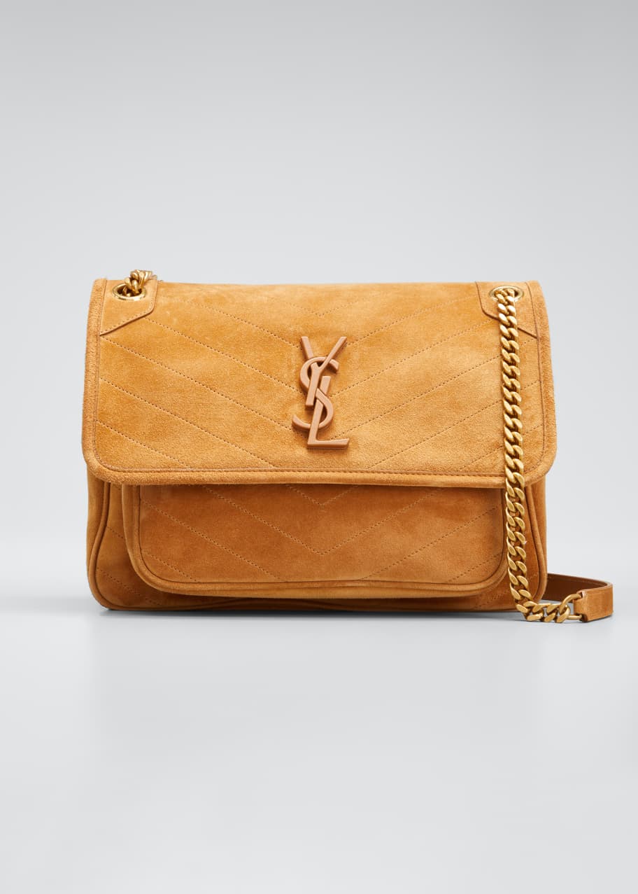 ysl niki medium suede
