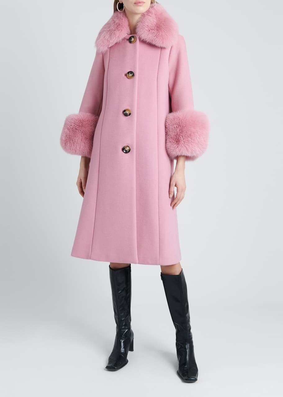 Saks wool hot sale coats