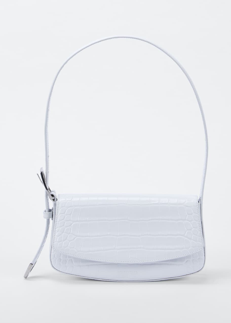 Ghost Mock Croc Shoulder Bag