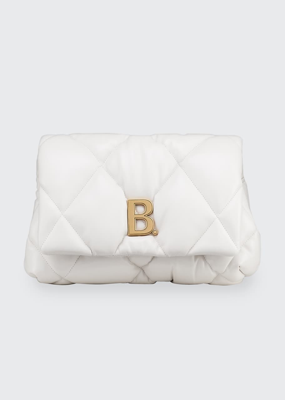Balenciaga touch quilted clutch sale