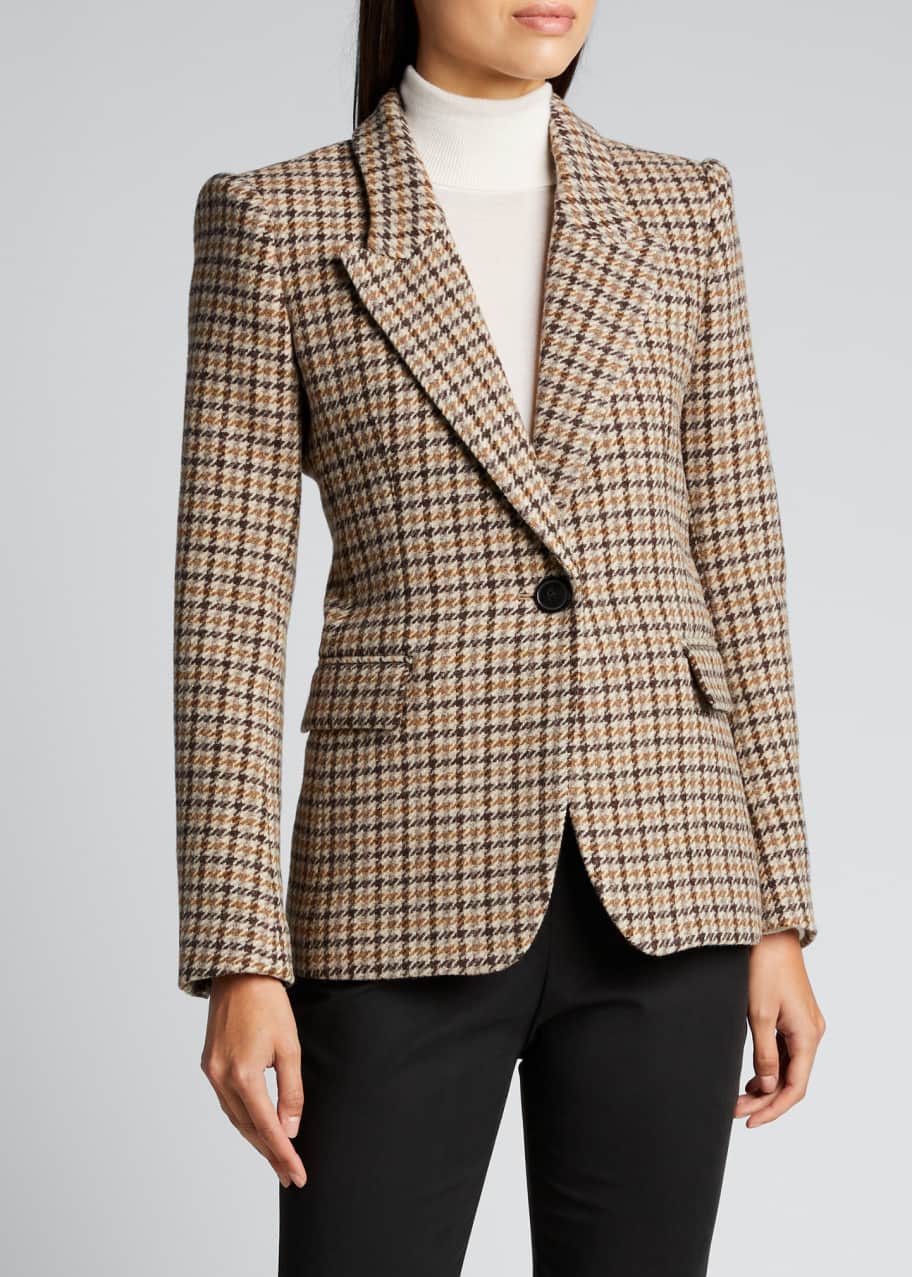 Isabel marant houndstooth clearance blazer