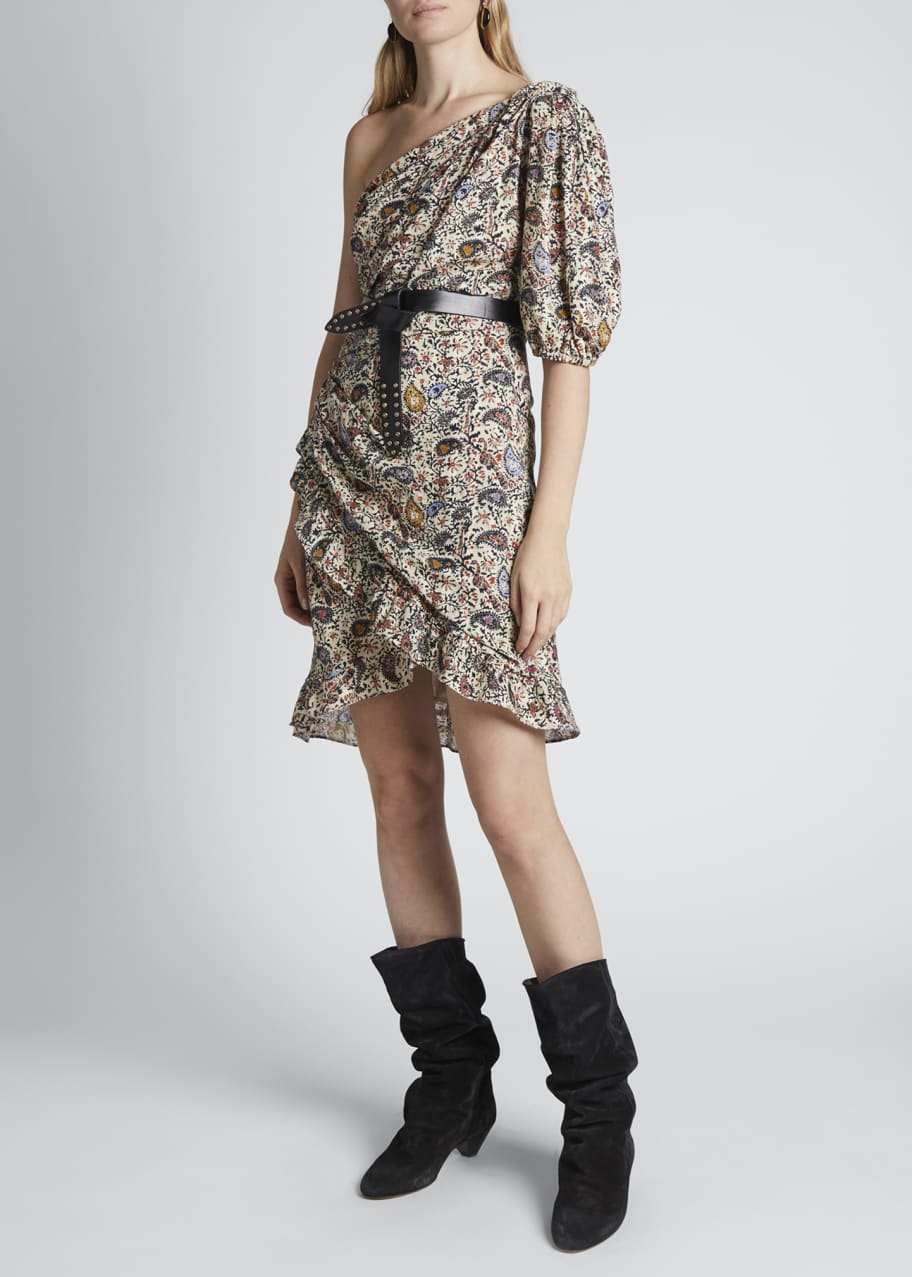 Isabel marant etoile on sale one shoulder dress