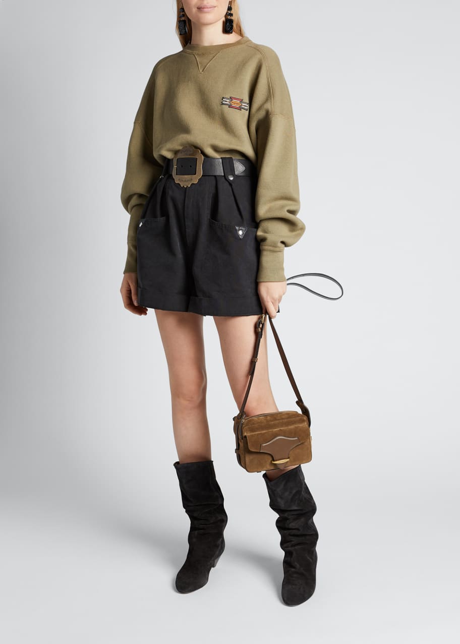 Isabel marant teloya sweatshirt hotsell