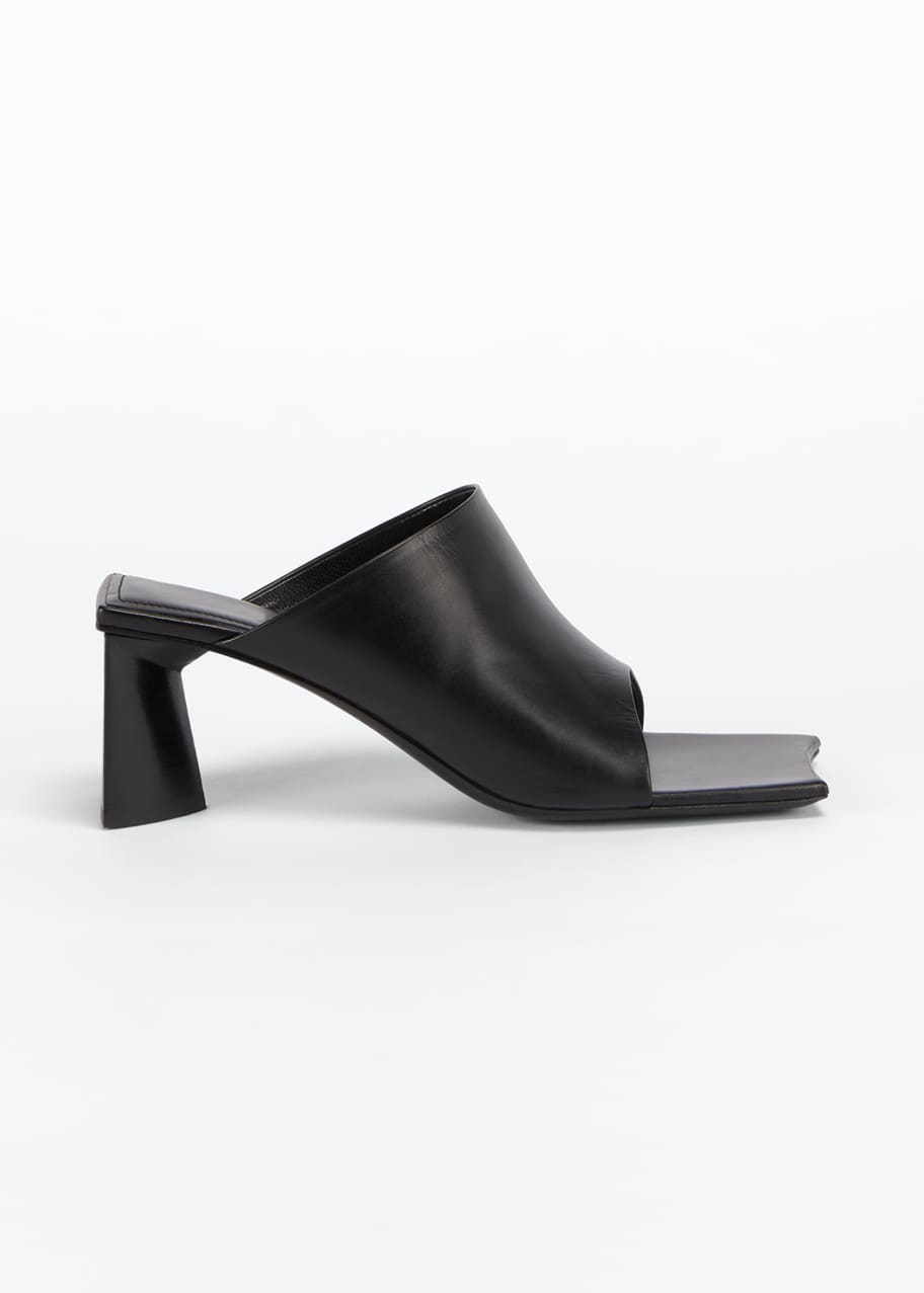 Balenciaga 60mm Moon Square Toe Slide Sandals Bergdorf Goodman