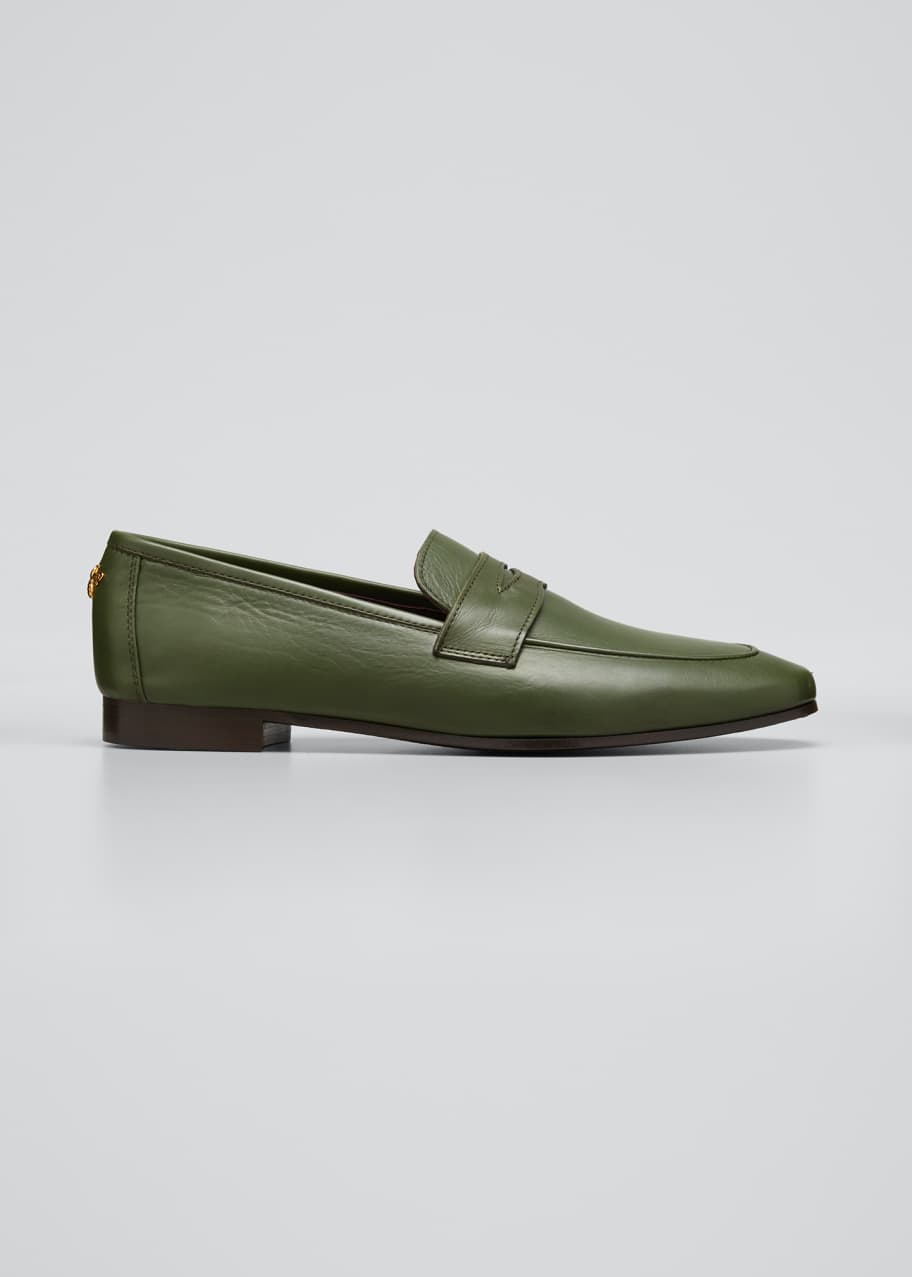 Image 1 of 1: Classic Leather Penny Loafers