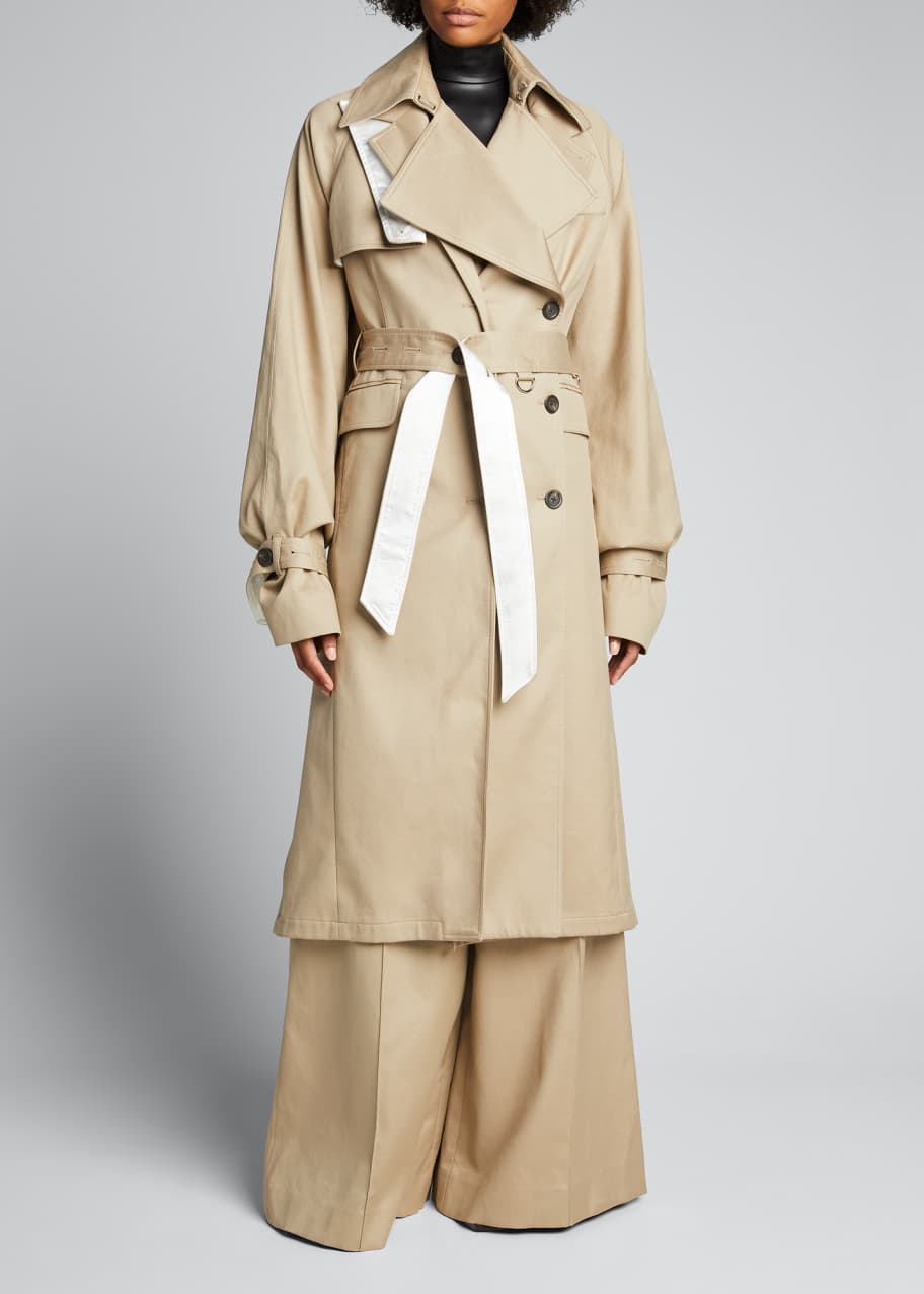 Peter Do Oversized Trench Coat - Bergdorf Goodman