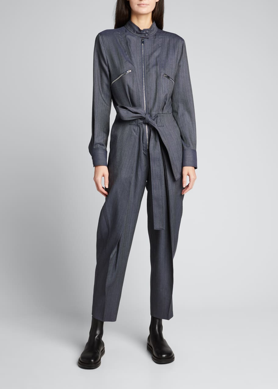 Image 1 of 1: Brielle Belted Jumpsuit