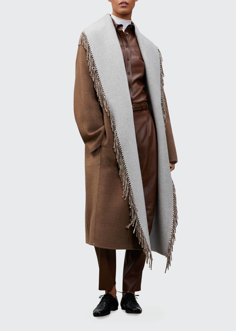 Image 1 of 1: Everett Luxe Cashmere Reversible Coat