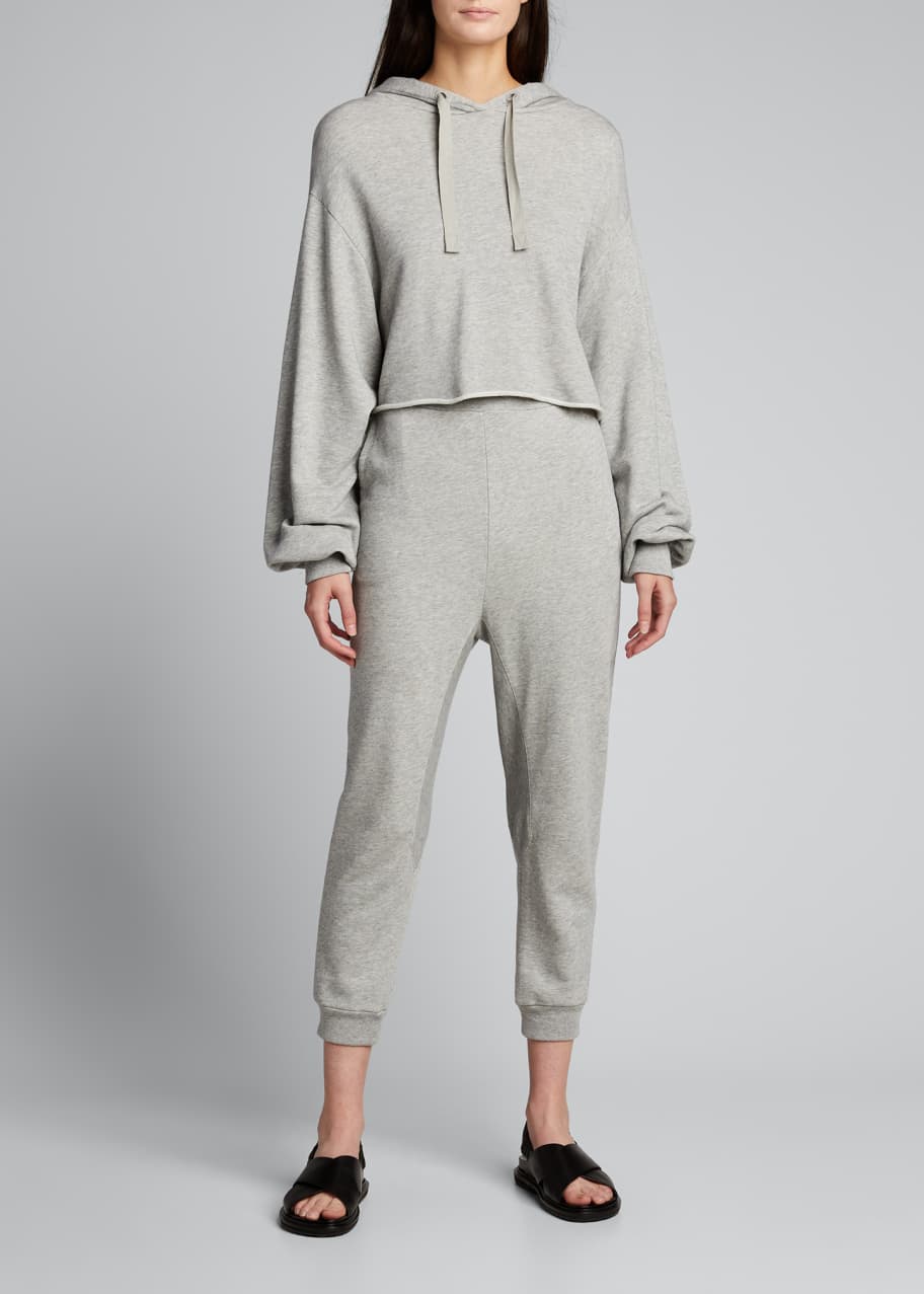 Frame crop easy hoodie clearance