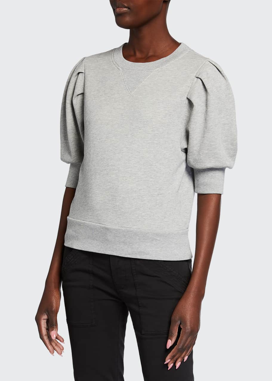 Frame deals shirred sweatshirt