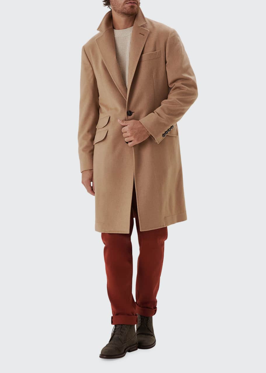 Camel hair topcoat hotsell
