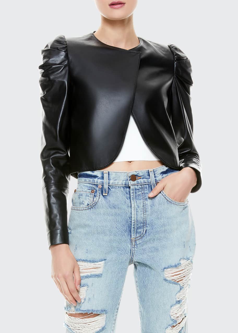 Addison cropped jacket shop