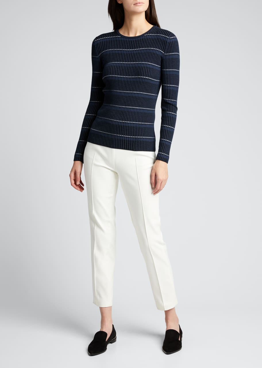 Akris punto new arrivals striped sweater