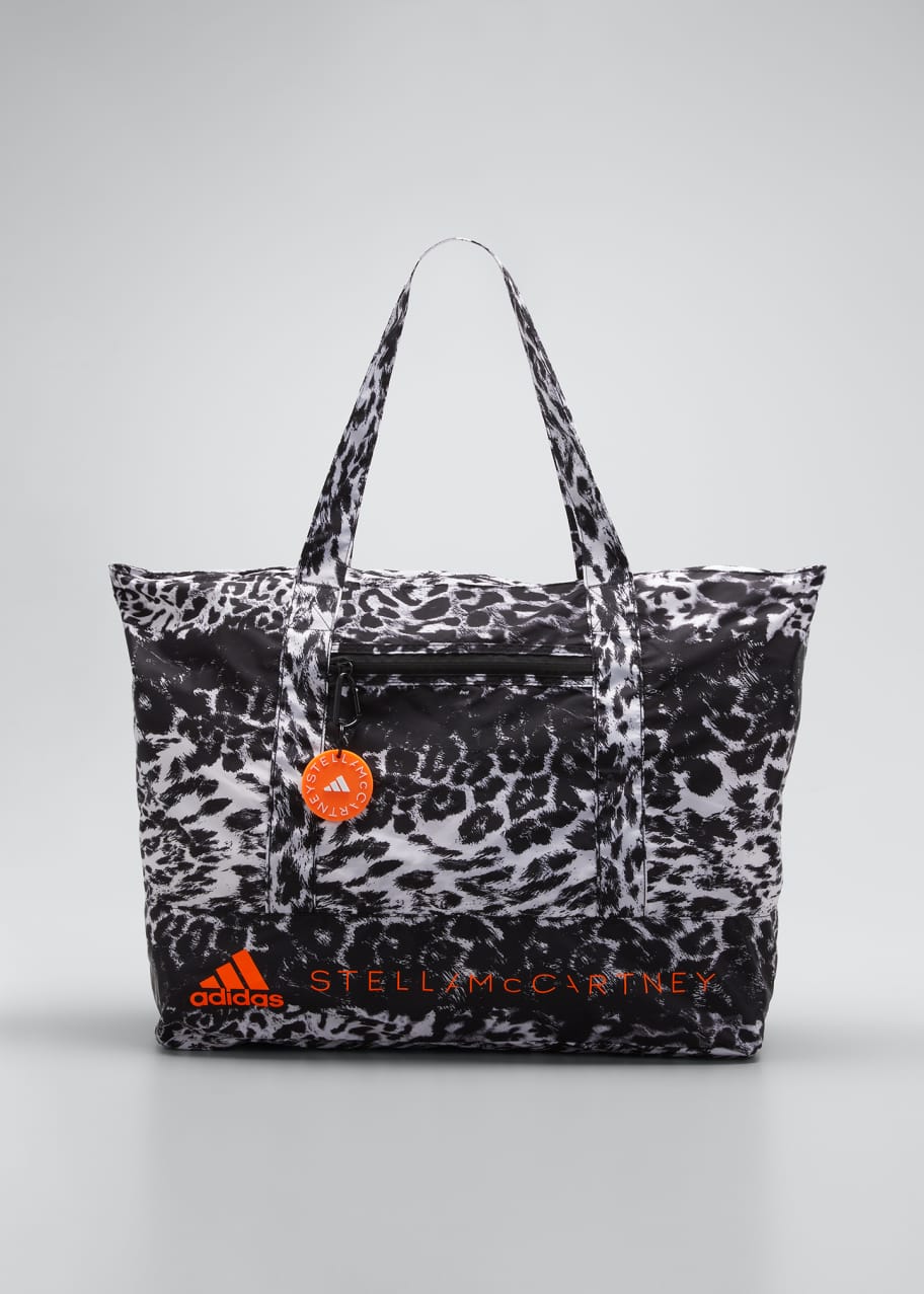 adidas by Stella McCartney Leopard-Print Tote Bag - Bergdorf Goodman
