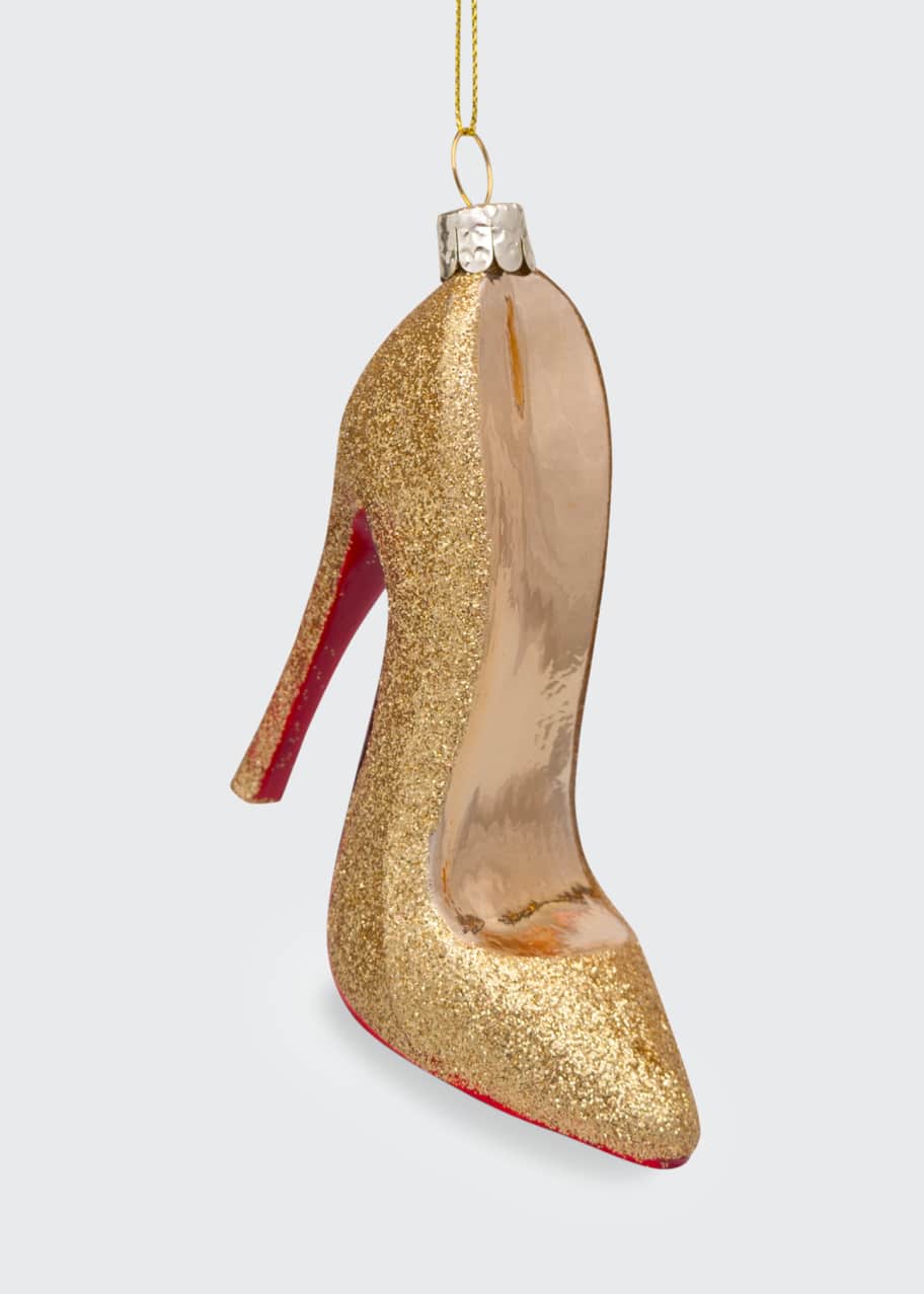 Vondels Gold High Heel Ornament Bergdorf Goodman