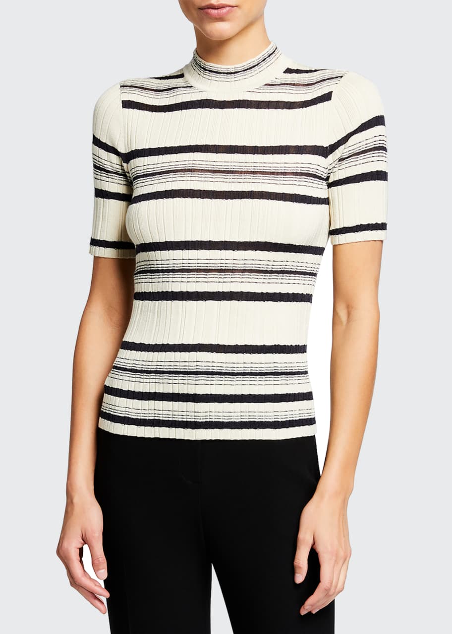 Theory new arrivals striped sweater