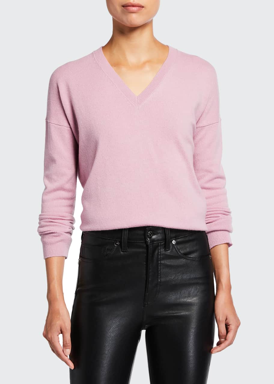 Theory Karenia V Neck Cashmere Sweater Bergdorf Goodman