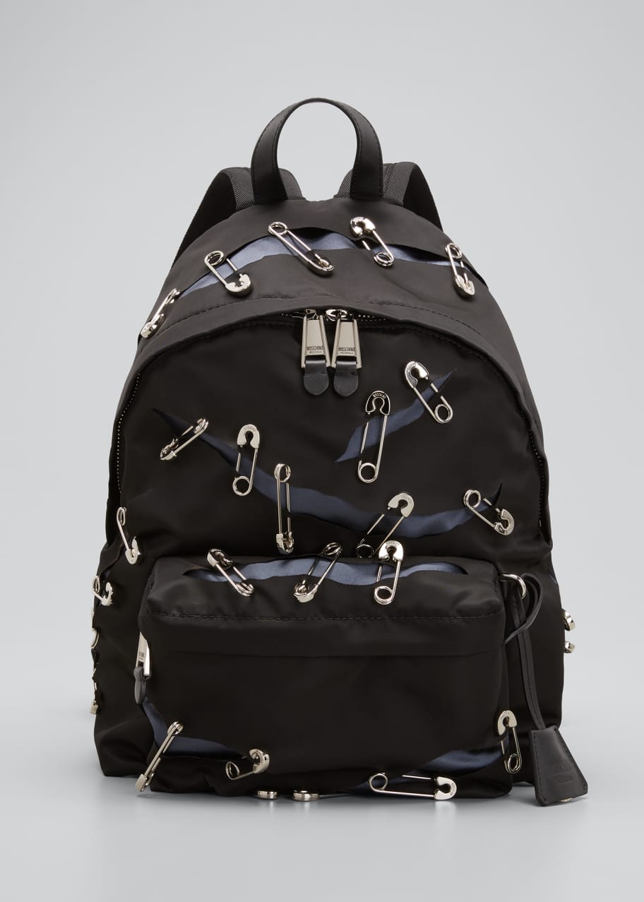 Moschino safety pin bag top