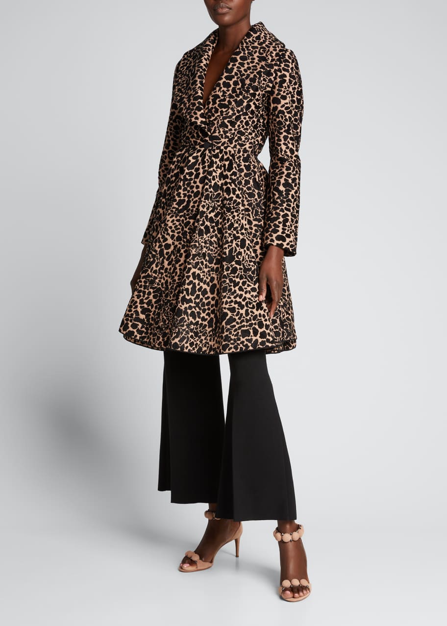 Alaia leopard coat on sale
