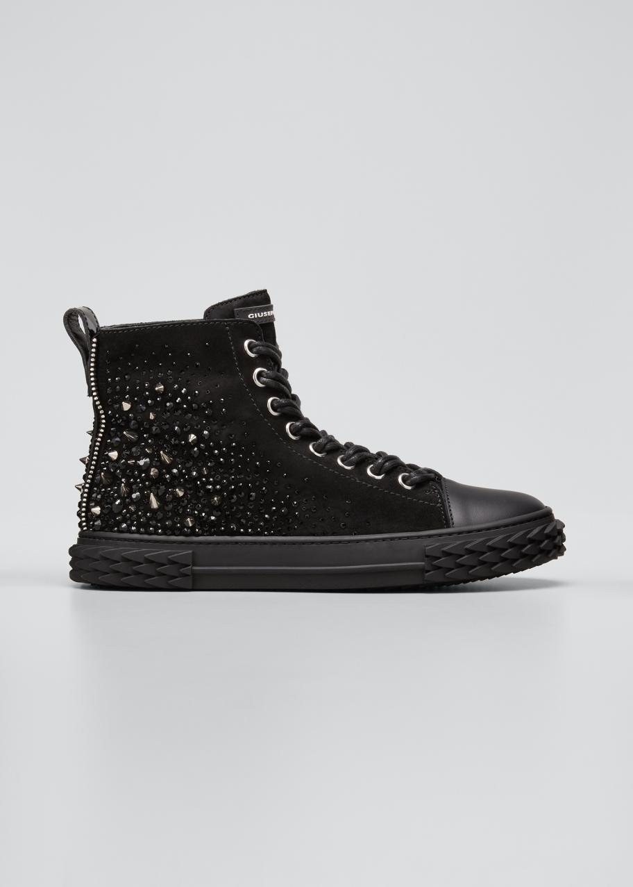 Giuseppe Zanotti Swarovski crystal sneakers s-l400.jpg main image 4