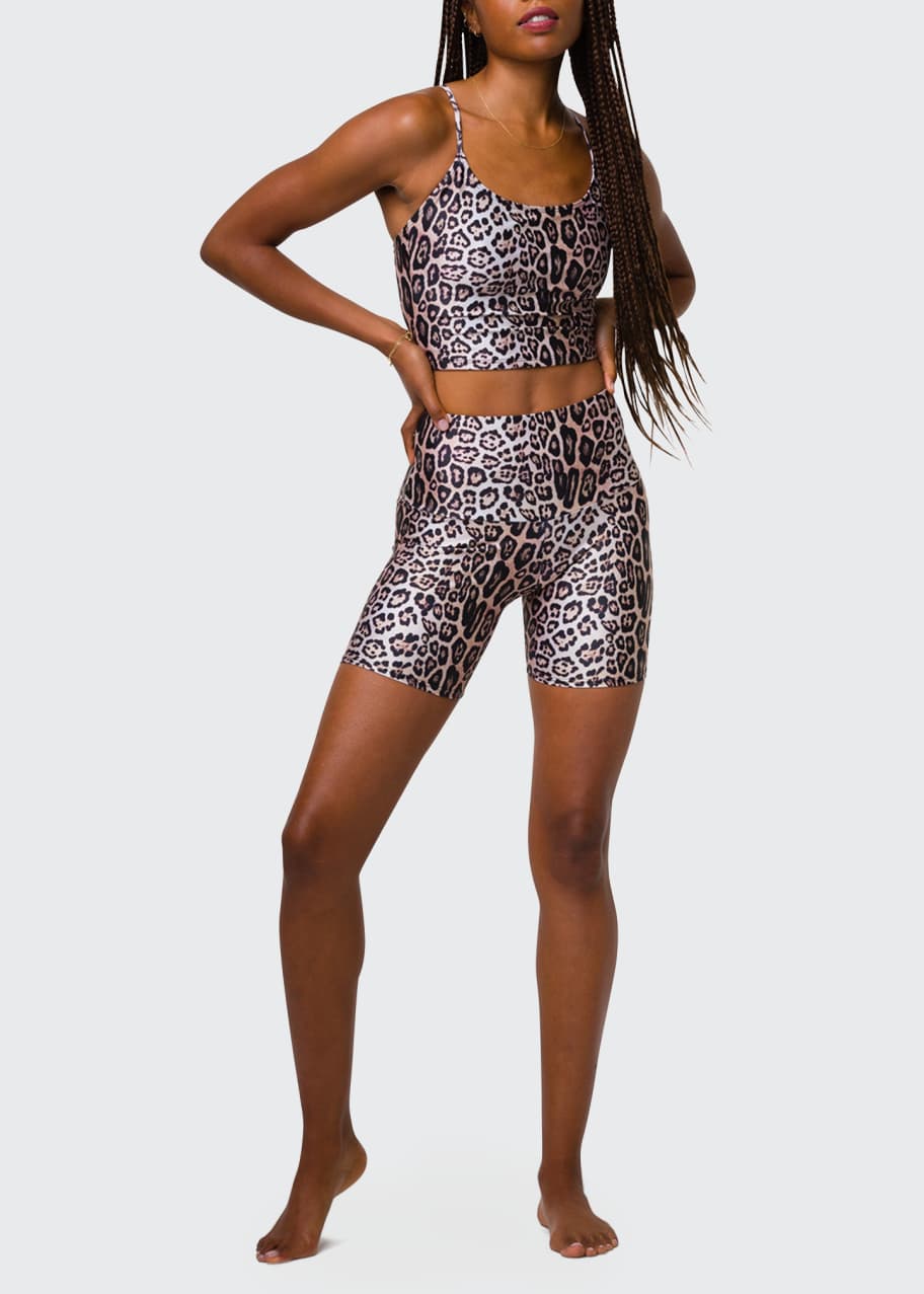 Onzie leopard shorts on sale