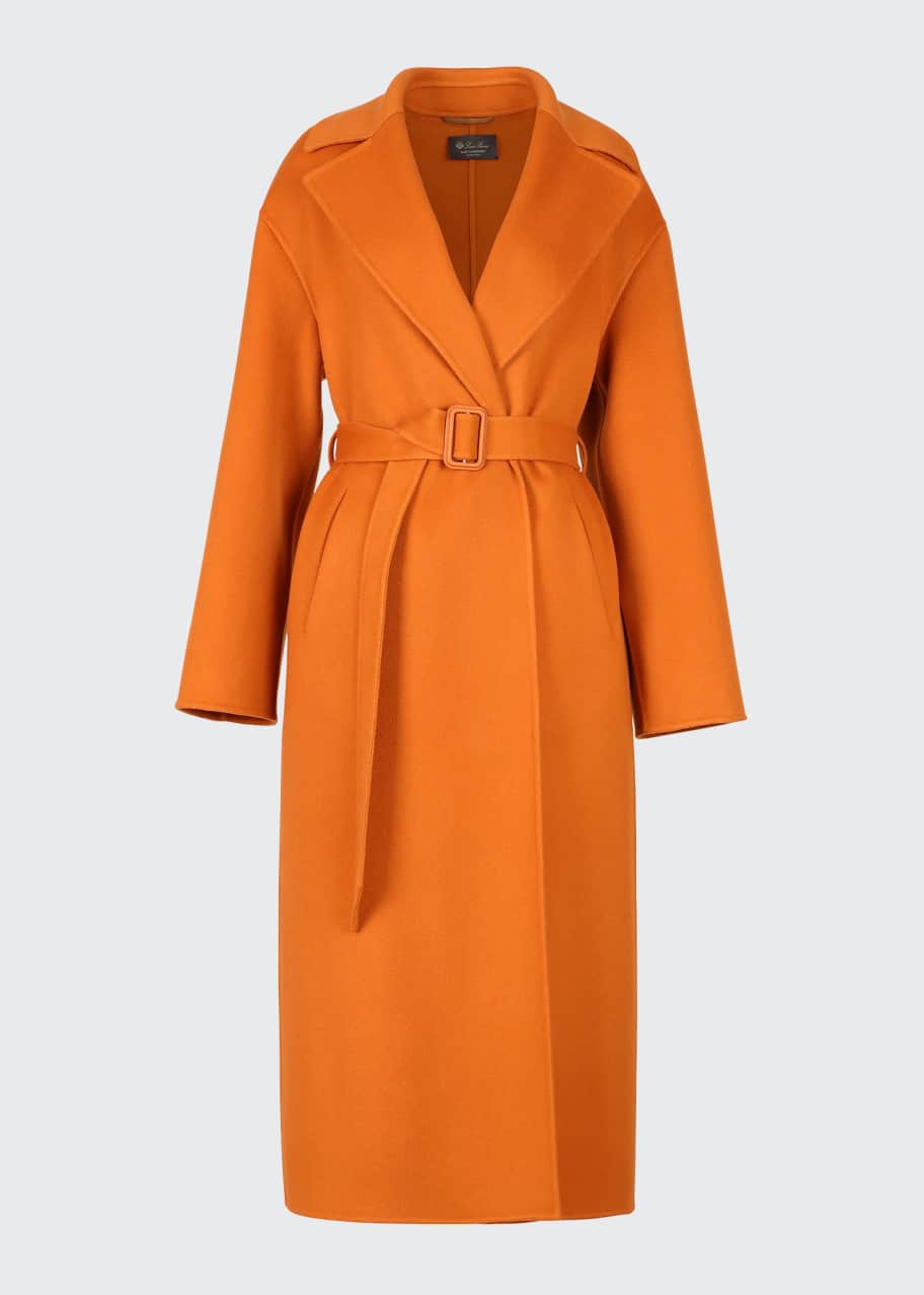Image 1 of 1: Anson Baby Cashmere Belted Coat
