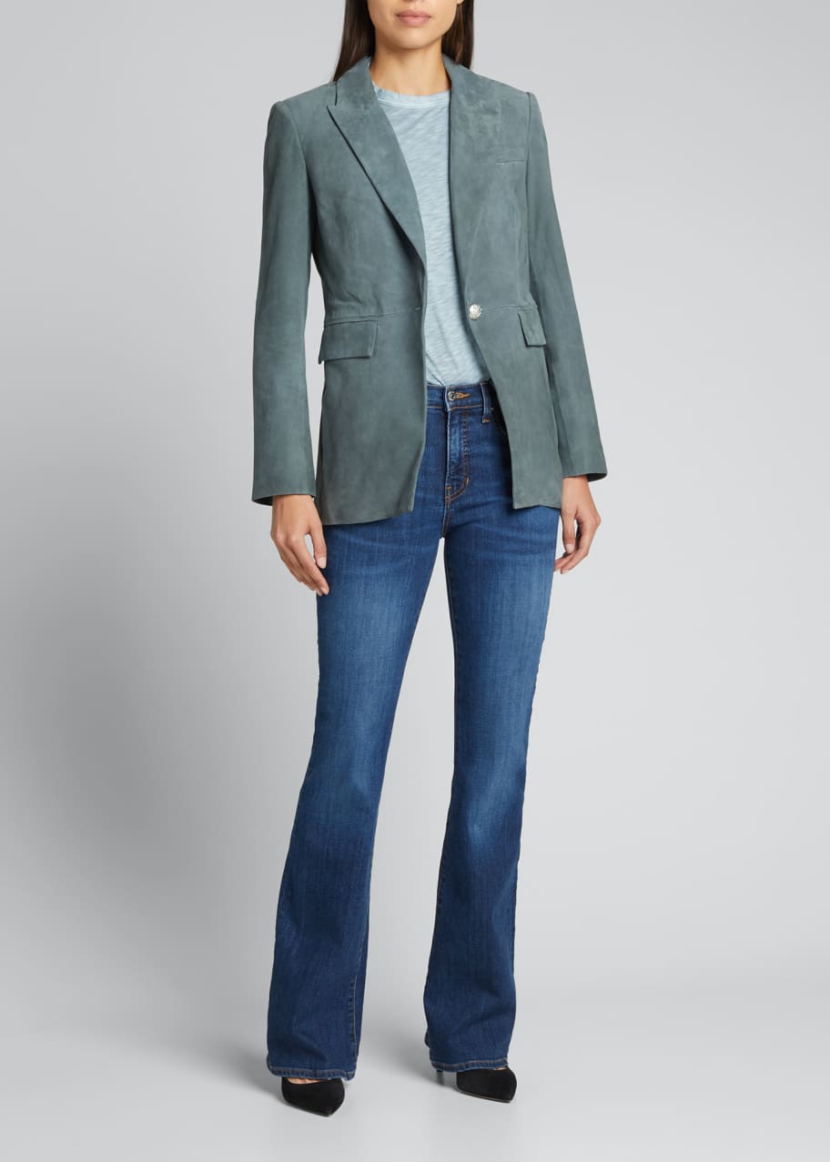 Veronica beard long and lean dickey jacket top