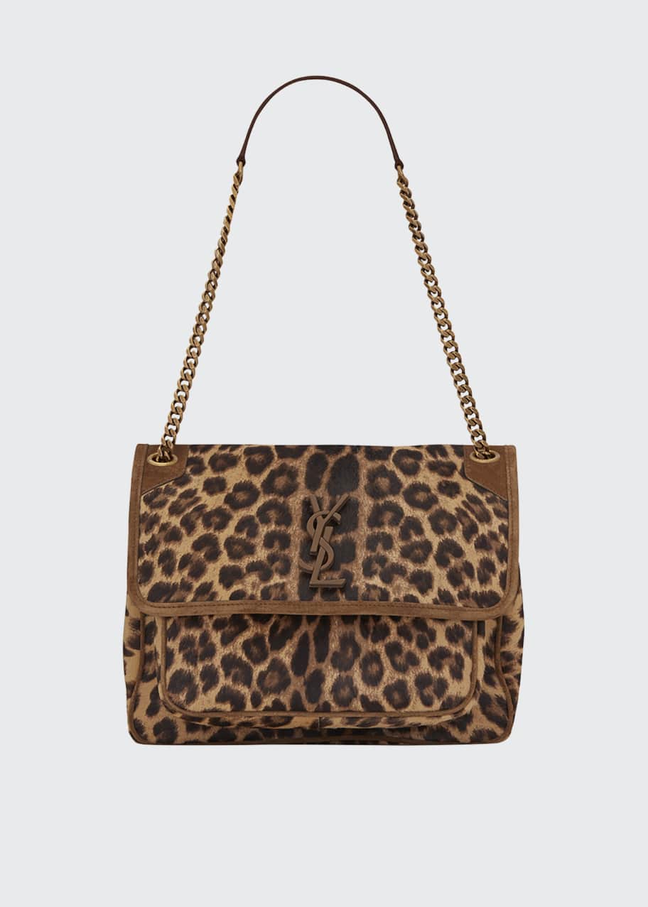 Ysl leopard hotsell print bag