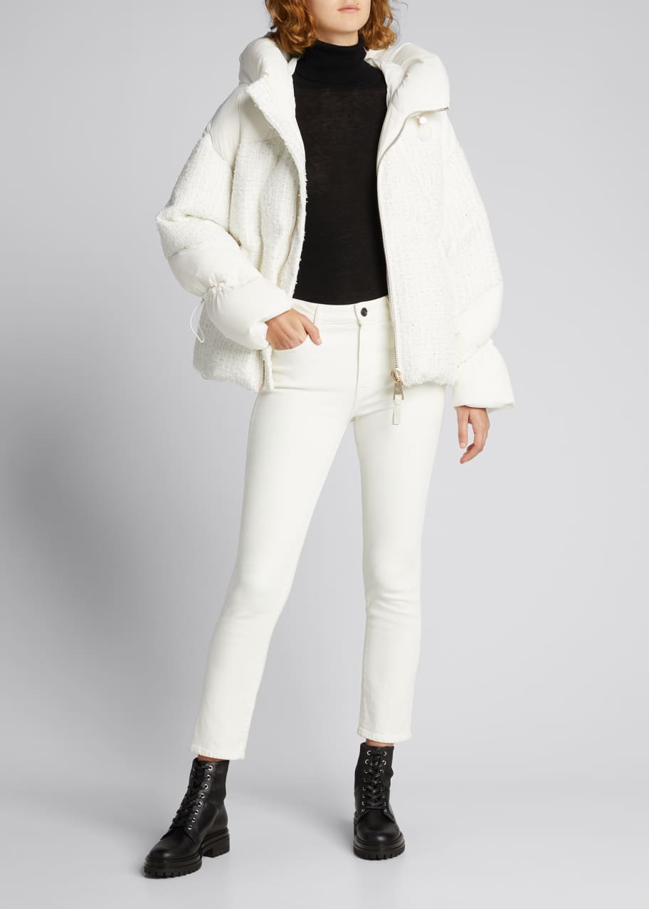 Nicole benisti puffer jacket top
