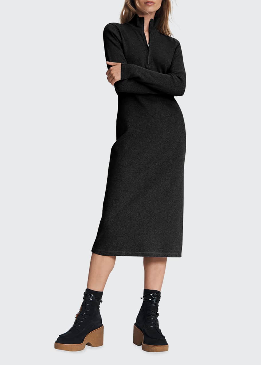 knee length dresses for ladies Rag & Bone Kishi Seamless Tank Dress, Orgflame, Women's, M main image 1