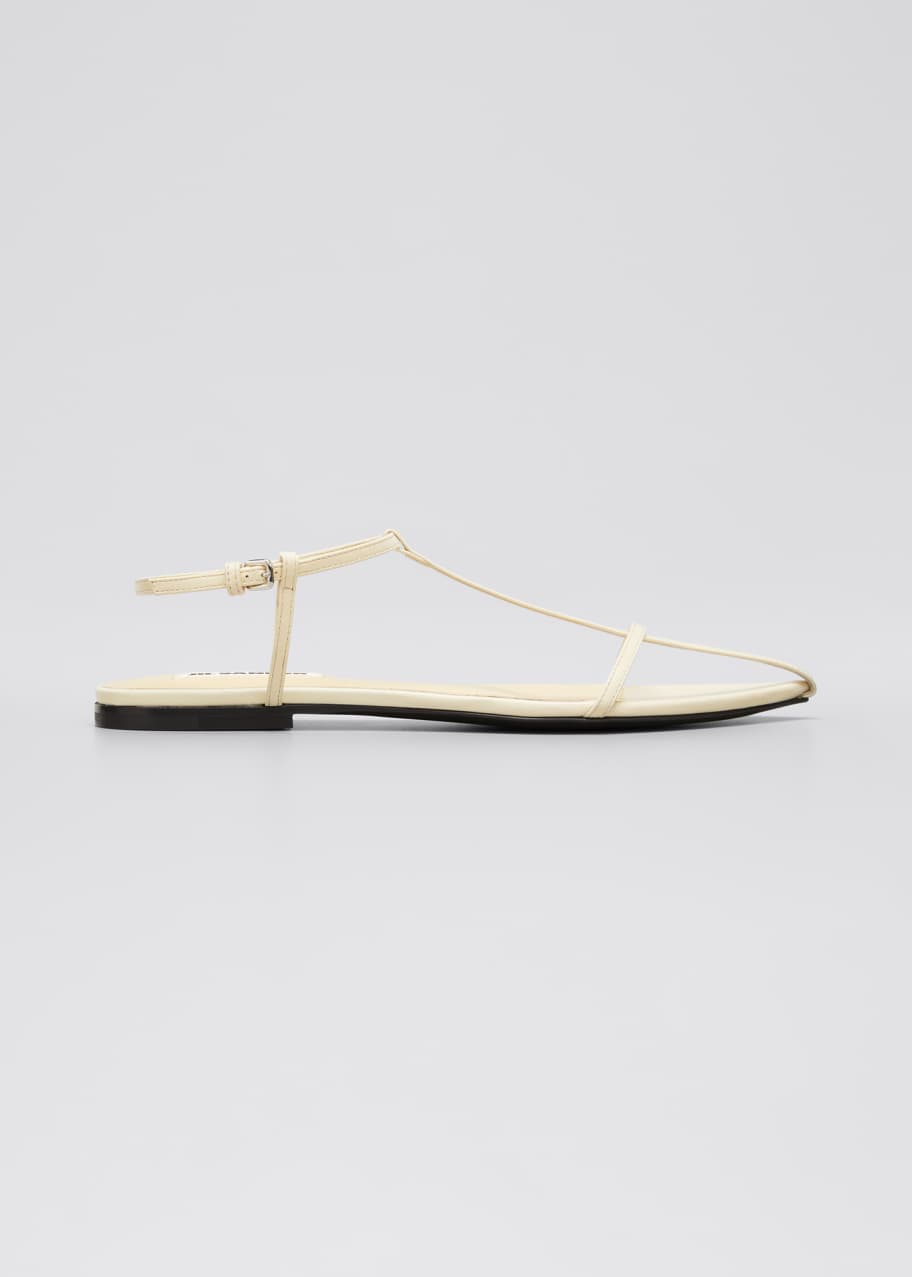 Jil sander top t strap sandal