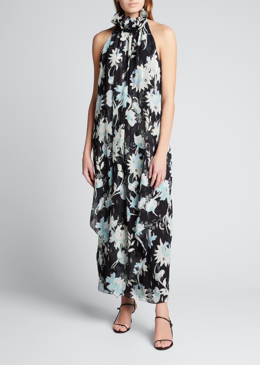 Armani floral sales dress