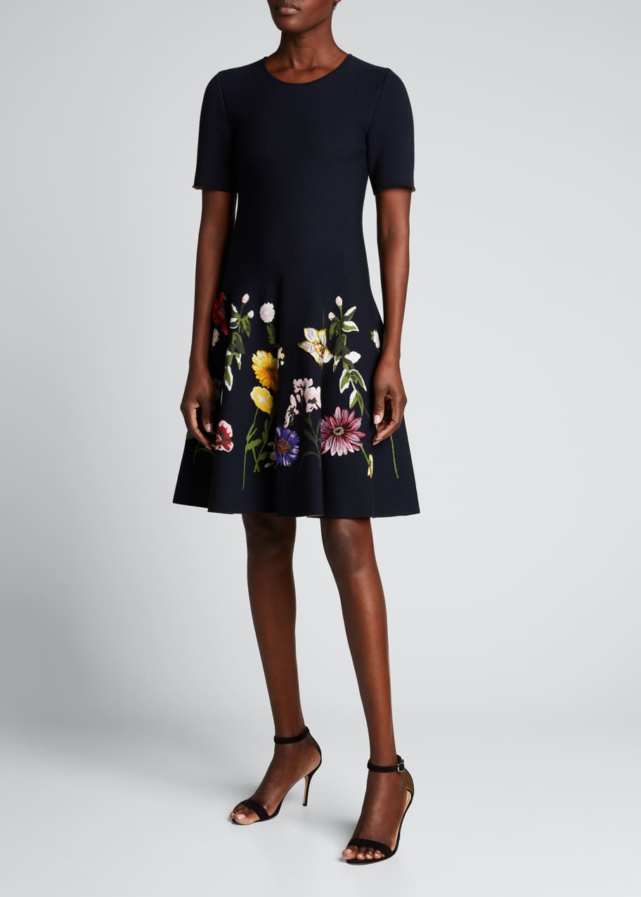 Floral Fit Flare Dress