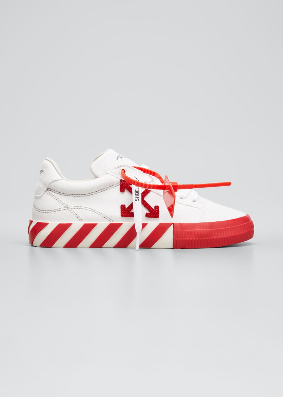 Vulcanized New Arrow Leather Stripe Sneakers