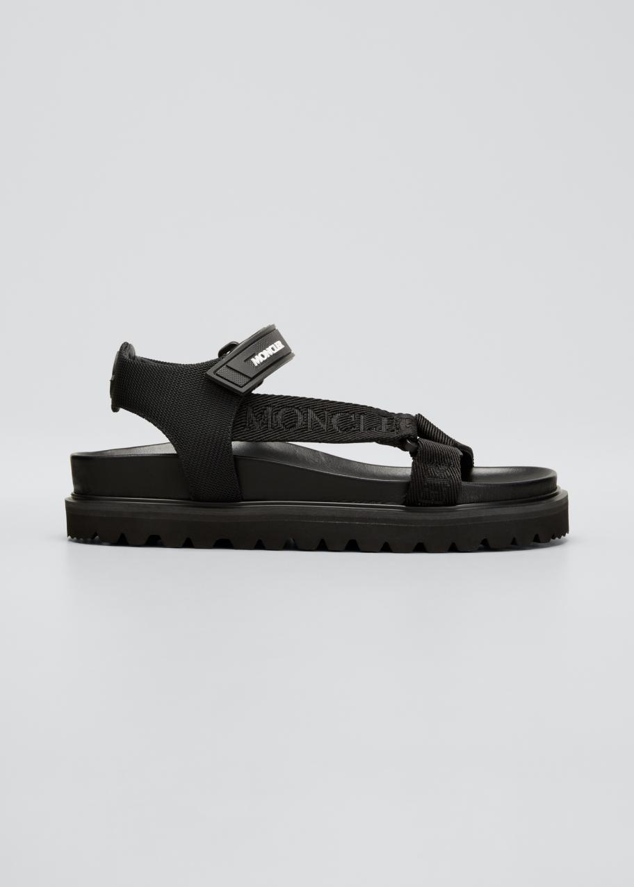 Moncler Flavia Flat Sport Sandals - Bergdorf Goodman