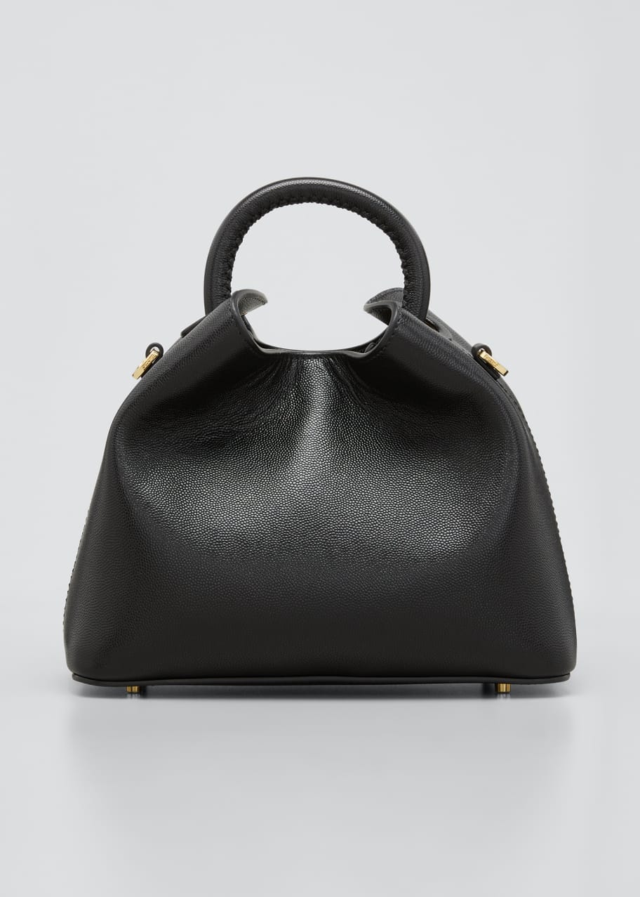 Elleme Baozi Caviar Leather TopHandle Bucket Bag Bergdorf Goodman