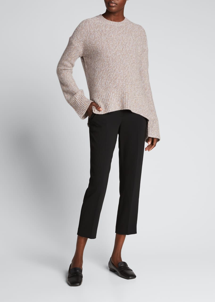 Image 1 of 1: Karenia Marled Knit Cashmere Sweater