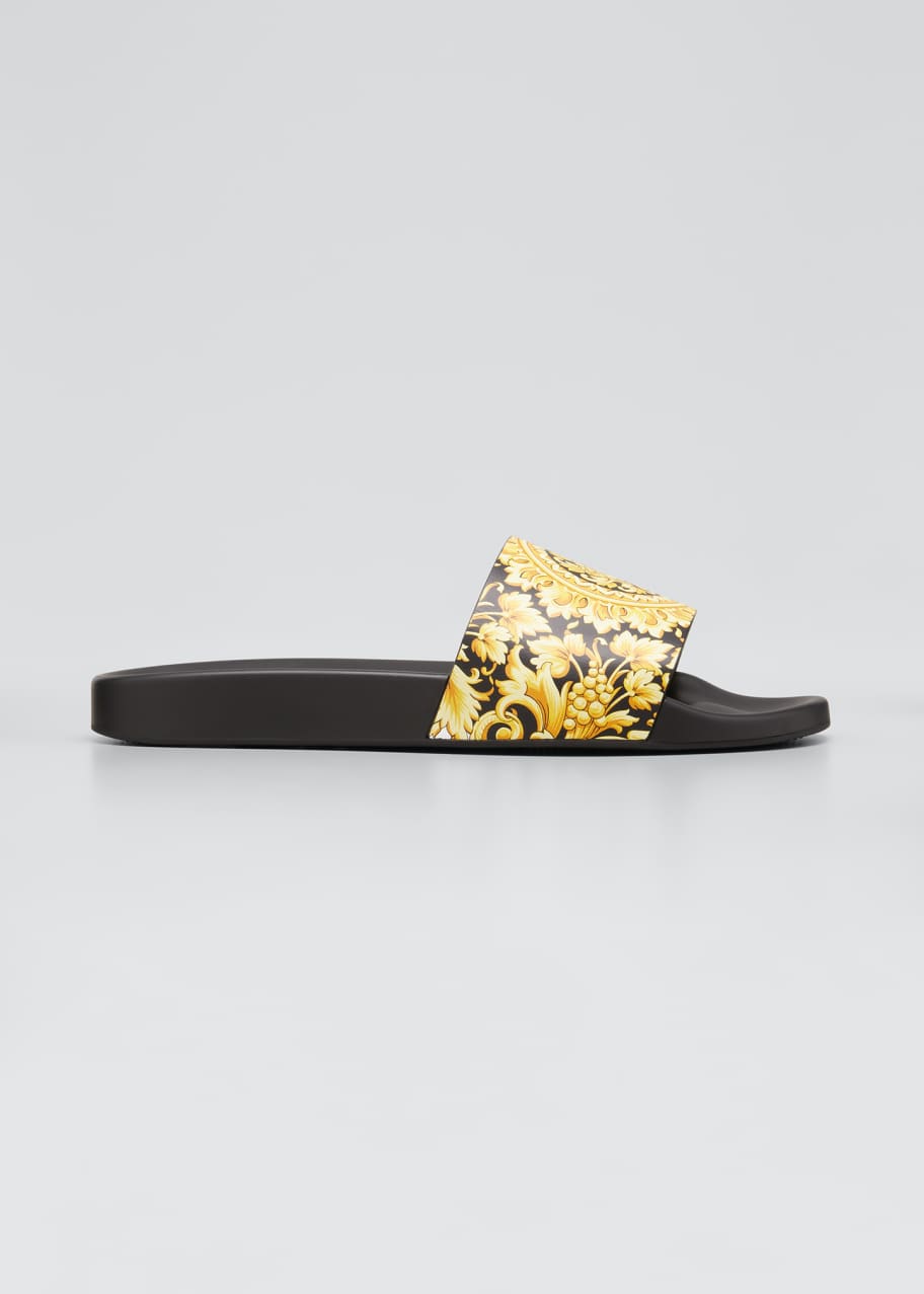 Versace men's medusa sandals store