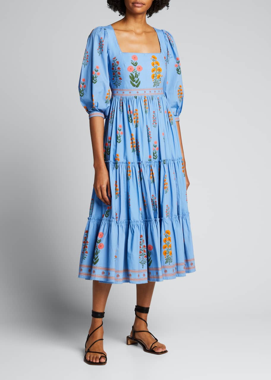 Agua by Agua Bendita Miel Midi Dress - Bergdorf Goodman