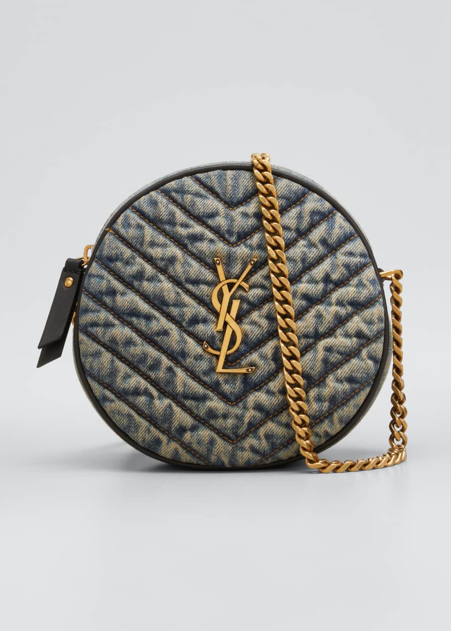 ysl purse round