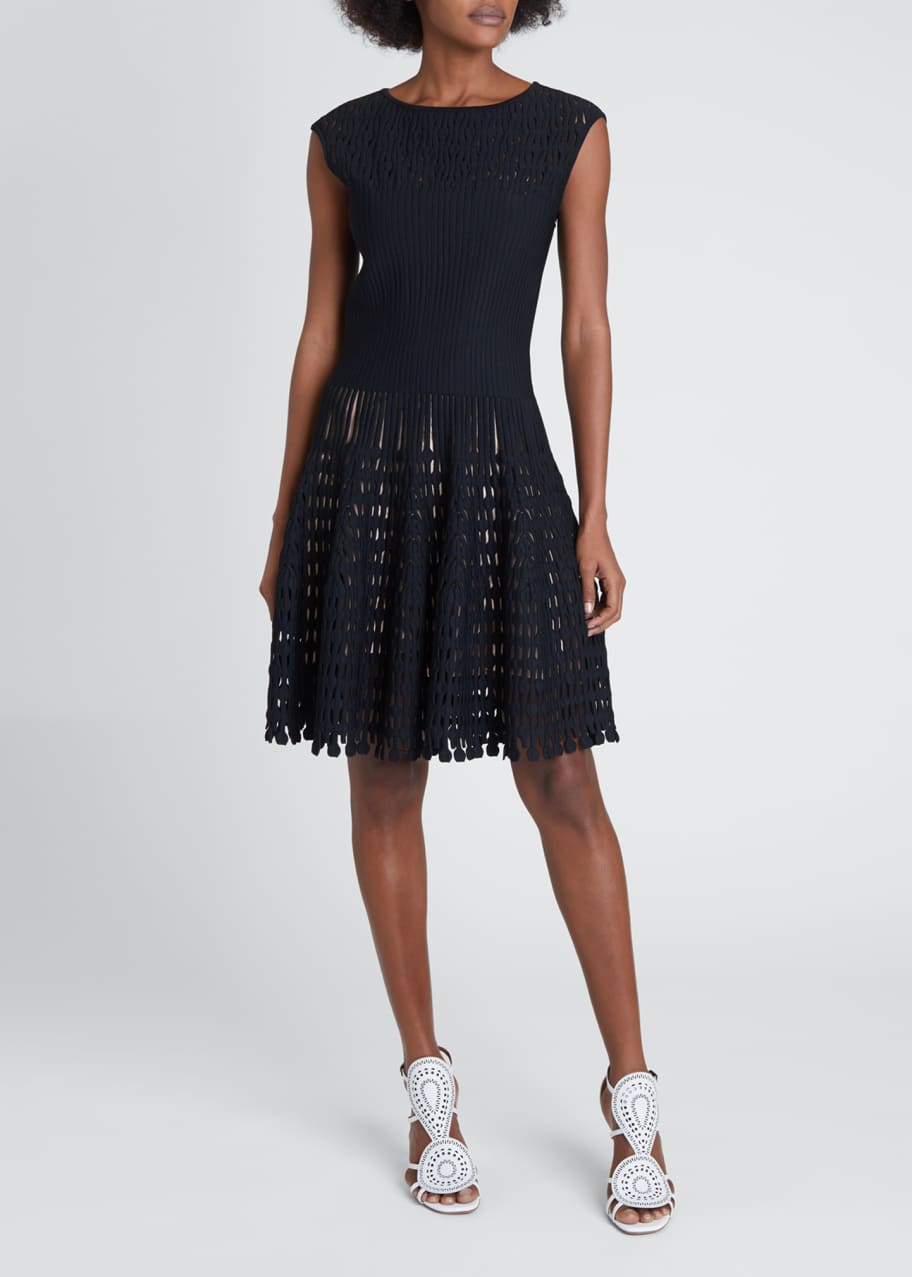 Alaia fit and flare dress sale