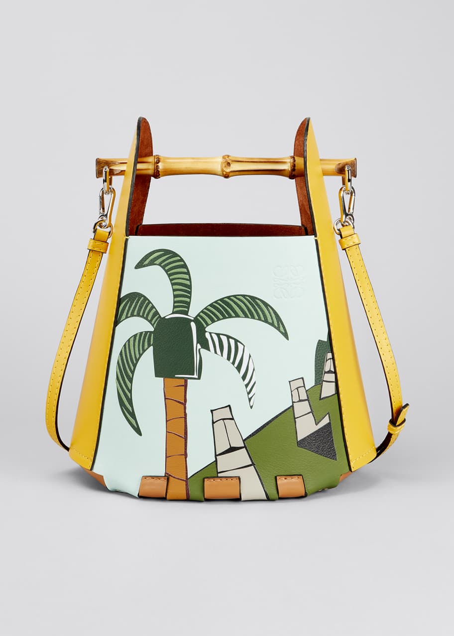 Loewe bamboo bucket discount bag
