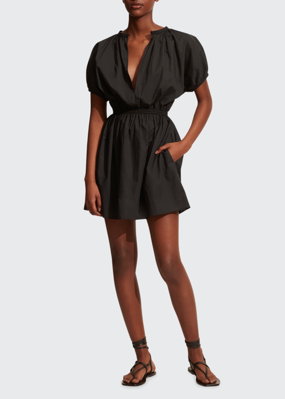 blue dress for baby girl Matteau | T-Back Midi Dress - Black