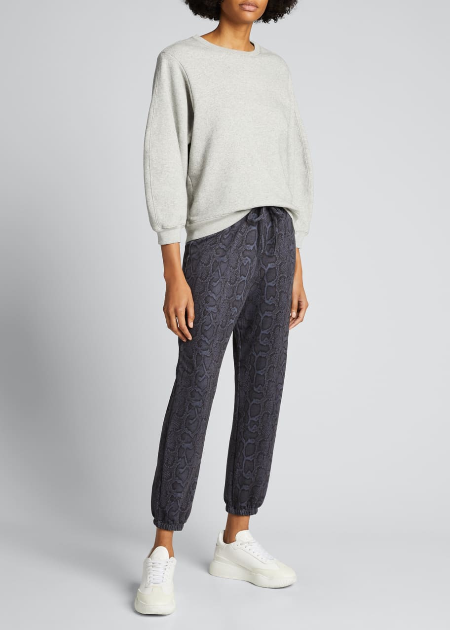 Snakeskin sweatpants 2025