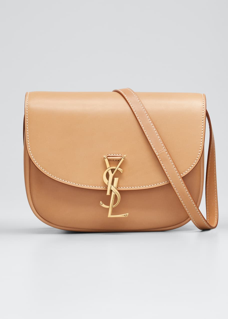 Kaia Medium YSL Leather Satchel Bag