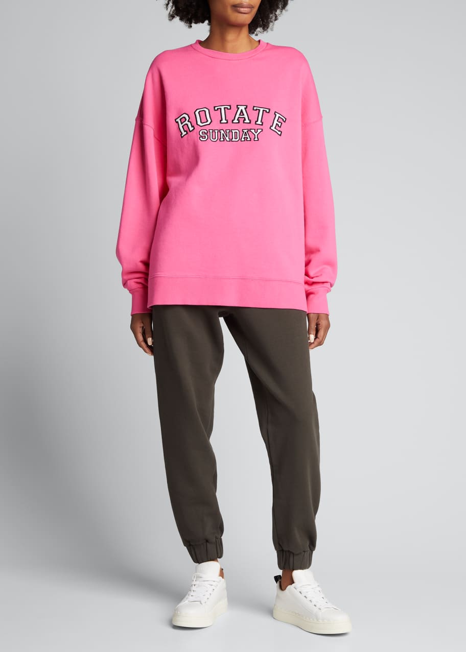 Rotate iris crewneck clearance