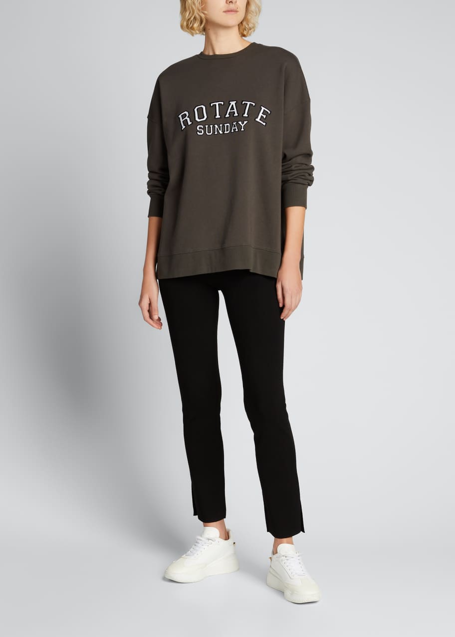 Iris Oversized Crewneck Pullover