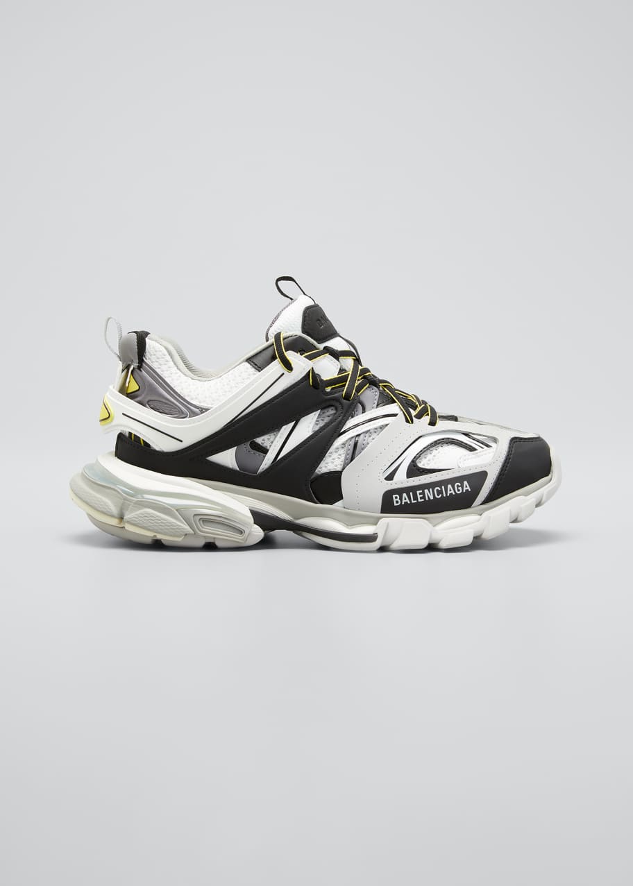 Balenciaga track top colorblock sneakers