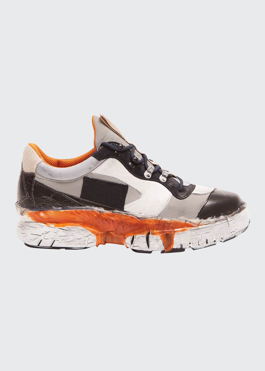 Men s Patchwork Colorblock Sneakers