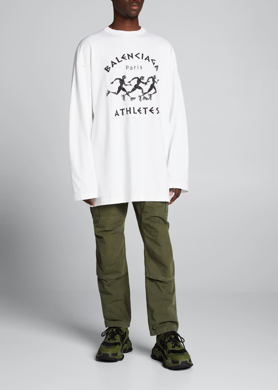 Men's Oversized Olympic Logo T-Shirt